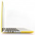 MacBook Pro 13" with Retina Display - 2 in 1 Clear Matte Yellow Soft-Touch Plastic Hard Case Cover & Silicone Keyboard Cover for Model : A1425 / A1502